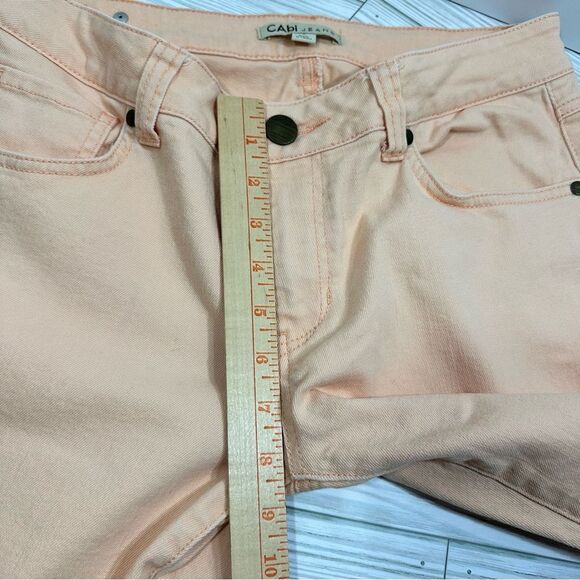 VINTAGE CABI CROPPED SLIM LEG JEANS 6 - Picture 4 of 9